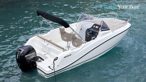 Quicksilver Activ 605 Sundeck Équipements standards et options