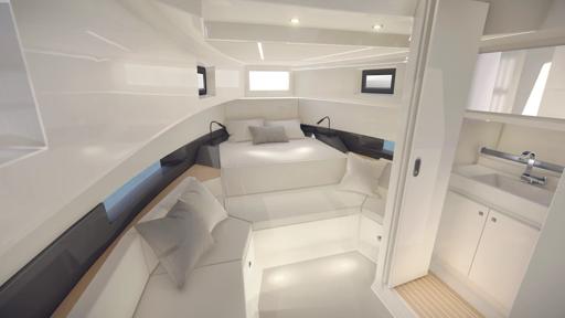 De Antonio Yachts D36 Hard Top Aménagement intérieur et extérieur