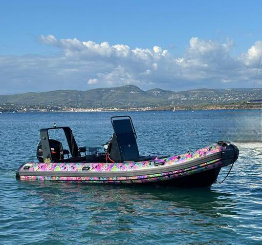 Océan Skull Octopus 650 Exemples de Bateaux Inflatables