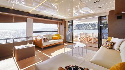 Jeanneau Prestige X70 Design et Aménagements