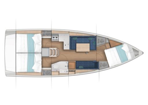 Jeanneau Sun Odyssey 380 Caractéristiques Techniques