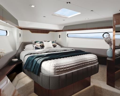 Fairline Targa 40 Design et Aménagement